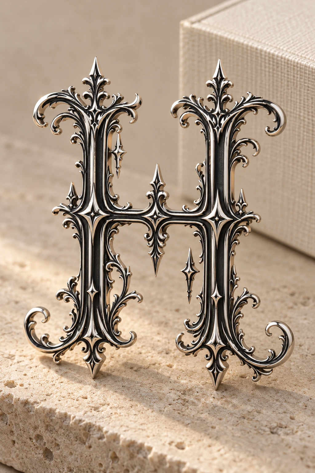 H / Silver Object