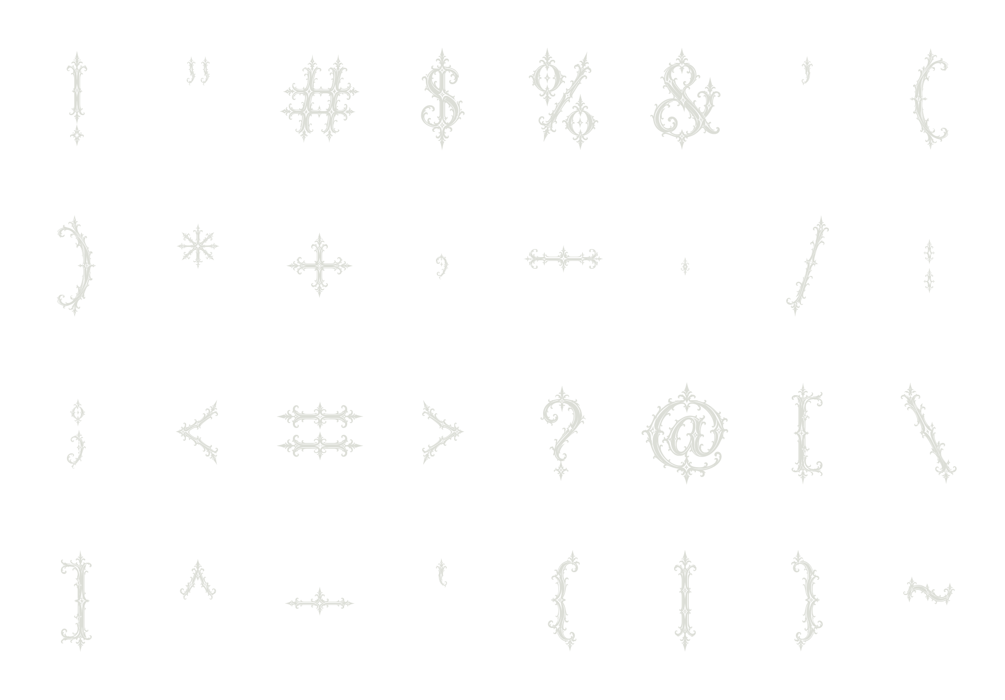 ! " # $ % & ' ( ) * + , - . / : ; < = > ? @ [ \ ] ^ _ ` { | } ~