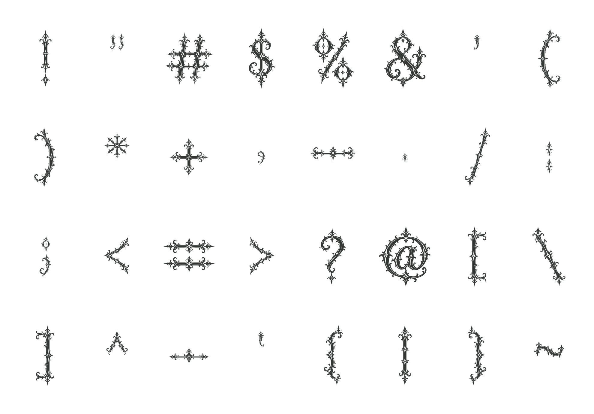 ! " # $ % & ' ( ) * + , - . / : ; < = > ? @ [ \ ] ^ _ ` { | } ~